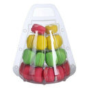 4 Tiers Round Macaron Tower Stand Macaroons Display Rack Holder Baby Shower H4E7