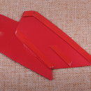 4* Alloy Red Interior Door Handle Bowl Cover Trim fit for Alfa Romeo Giulia 2017