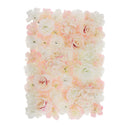 Rose Flower Champagne Silk Flower Wedding Venue for Wall Panel Ornaments