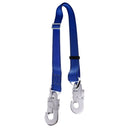 23KN Durable Rock Climbing Mountaineering Safety Lanyard Belt with Carabiners