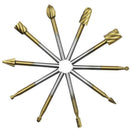 High Quality Engraving Wood Cutter Rotary Burr Router Bit Files Milling Tool Set