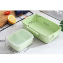 Portable Lunch Box Independent Grid Rectangular Lunch Box Leakproof Food Co
