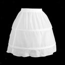 Kids 2 Hoop A-Line Petticoat Underskirt Wedding Flower Girls Short Crinoline