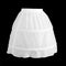 Kids 2 Hoop A-Line Petticoat Underskirt Wedding Flower Girls Short Crinoline