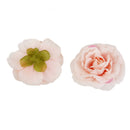 10 Camellia Artificial Flower Heads Wedding Bride Hair Clip Decor LightPink