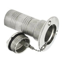 Stainless Steel 316 Boat Deck Gas Filler w/ Keyness Cap for Boats - 50mm 2 inch