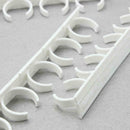 Kitchen Cabinet Spice Wall Rack Storage Plastic Organizer Clip Door Hooks X8W8