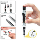 2X(115 in 1 Screwdrivers Repair Tool Kit, Driver Handle Magnetic Bits for