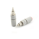 2pcs M5 Type High Current 4mm Female Banana Jack Socket Test Binding Post 30A TO