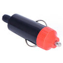 Replacement DC 12V Car Cigarette Lighter Male Socket Plug Connector Black LJ