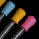 2Pcs Newborn Baby Plastic Silicone Feeding Medicine Dropper Spoon Burette M&O