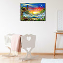 5D DIY Full Drill Diamond Painting Fantasy Landscape Cross Stitch Embroider
