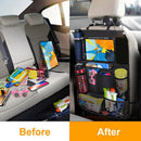 Car Seat Back Protectors Organizer Multi-Pocket Storage Bag Tablet Holder