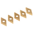 10Pcs/box DCMT070204 Carbide Insert For Lathe Turning OZ