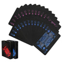 2 Decks of Waterproof Poker Cards, Plastic PVC Playing Cards with Gift Box