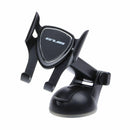 Black Car Phone Suction Cup Adjustable Mounting Bracket For Smartphones HNN
