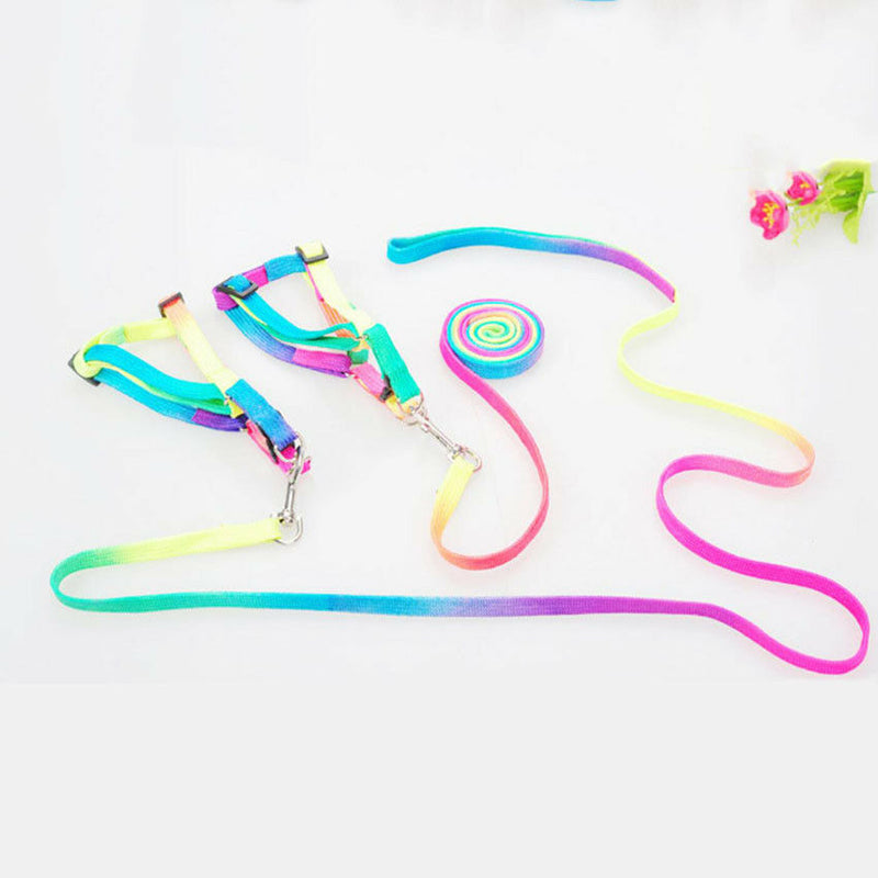 Pet Dog Running Traction Rope Dual Handle Pet supplies Leash Lead Strap