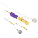 136pcs/Set DIY Embroidery Knitting Punch Needle Pen Magic Sewing Tool Threa C2M7