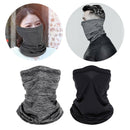 2x Cycling Face Cover Balaclava Tube Scarf Women Men Neck Gaiter Snood