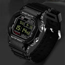 Sanda Watch Men'S Style Waterproof Sports Watch Digital Watch Black K4D8
