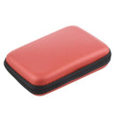 5X(Portable Hard Disk Drive Shockproof Zipper Cover Bag Case 2.5" HDD Bag RR1F2)