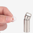 Titanium Waterproof Eco-Friendly Pill Box Outdoor Emergency Drugs Sealed Wa
