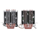 Lanshuo 6 Heat Pipe 3 Wire Without Light Single Fan Cpu Fan Radiator Cooler