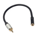 3.5 mm Male to Male Stereo Audio Aux Cable, 1 Feet, 1.5 Meters