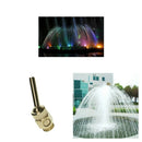 5 Pieces DN15 1/2Inch Adjustable Jet Straight Fountain Nozzle Valve Spray Head,