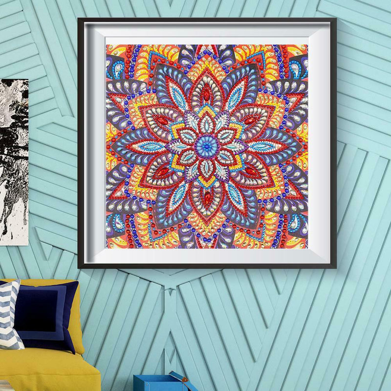 5D DIY Special Shaped Diamond Painting Mandala Cross Stitch Mosaic Kits