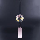 Creative Japanese Handmade Glass Painting and Wind Chimes Door Decoration G U5W8