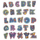 Iron on Letter Patches, Alphabet Applique Patches or Sew on Appliques