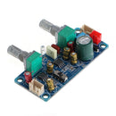 Single Power DC 9-32V Low Pass Filter Bass Subwoofer Pre-AMP Amplifier Board new