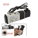 4v110-06 P T1/8 Air Outlet 2 Position Solenoid Valve Dc 12v
