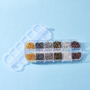 960Pcs Stable Lobster Clasps 6 Mixed Colors Making Jump Rings for Necklace DIY