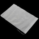 Cotton Reusable Nut Milk Sprouting Juice Soup Food Filter Bag,white
