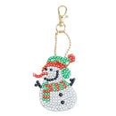 5pcs DIY Full Drill Special-Shape Diamond Painting Keychain Christmas Decor