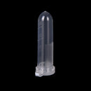 100pcs 2ml Micro Centrifuge Tube Vial Clear Plastic Vials Container Snap Cap JR