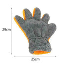 Car Cleaning Gloves Double-faced Coral Fleece Gloves Cleaning Home Tools Ne W3S0