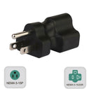 15A to 20A Plug Converter Nema 5-15P to 5-15R/5-20R 20A Comb AC Adapter