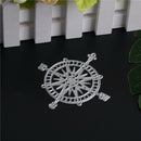 1pc wild compass Metal Cutting Dies Stencil Scrapbooking Photo Album Decor JR