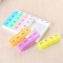 Large 7 Day Pill Box Holder Tablet Container Organiser Dispenser Vitamin Storage