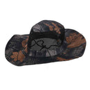 Outdoor Fishing Camping Hiking Sun Cap Round Rim Brim Men Women Hat Black M