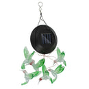 Solar LED Hummingbird Wind Chime Light Outdoor Color Changing Hanging Lamp