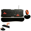 Memory Foam Mouse Pillow Wrist Rest Mouse Pad Wireless Massage Mat Keyboard ME