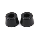 10 x 21mm x 15mm Black Conical Recessed Rubber Feet Bumpers Pads F JR