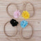 10pcs/set Baby Headwear Hair Bands Children Elastic Hand Sewing Flower Belt #gib