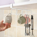 Kitchen Storage Rack Cup Board Hanging Hook Hanger Storage Organizer Holder