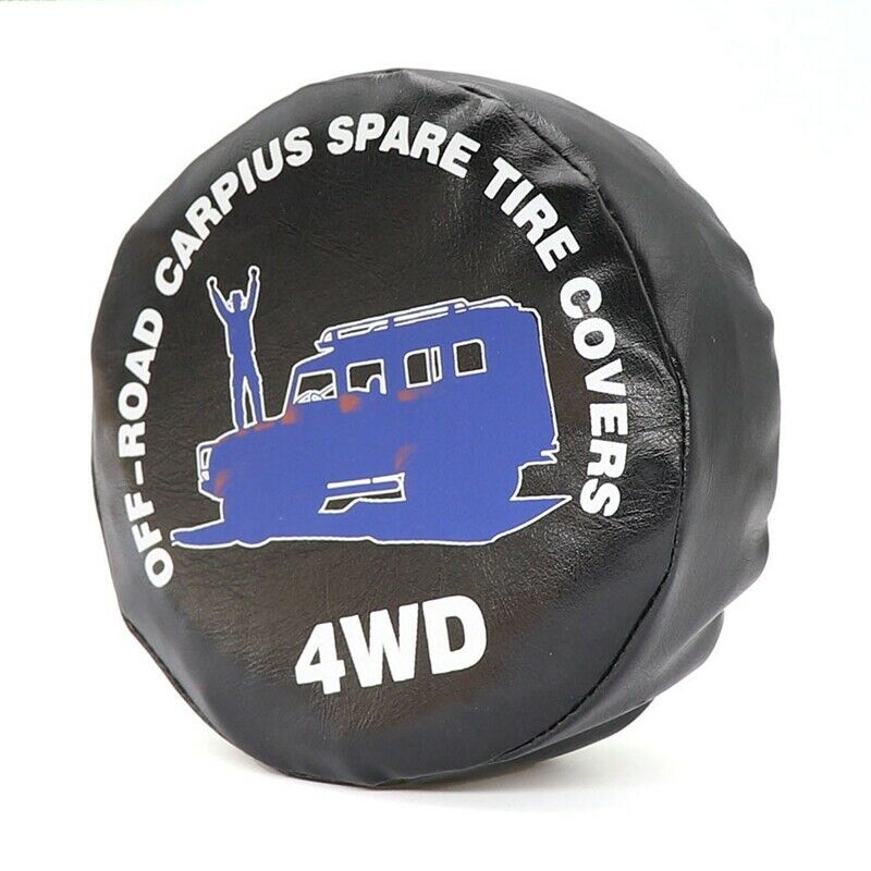 RC Car Decoration Spare Tire Cover for 1/10 TRX4 AXIAL SCX10 Leather Spare TI6C5