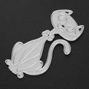 Lovely Cat DIY Cutting Dies Stencils Scrapbooking Embossing Album Card Gift